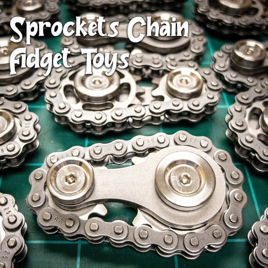 🙌Heißer Verkauf⚙️Sprockets Fahrradkette Fidget Spinner Spielzeug